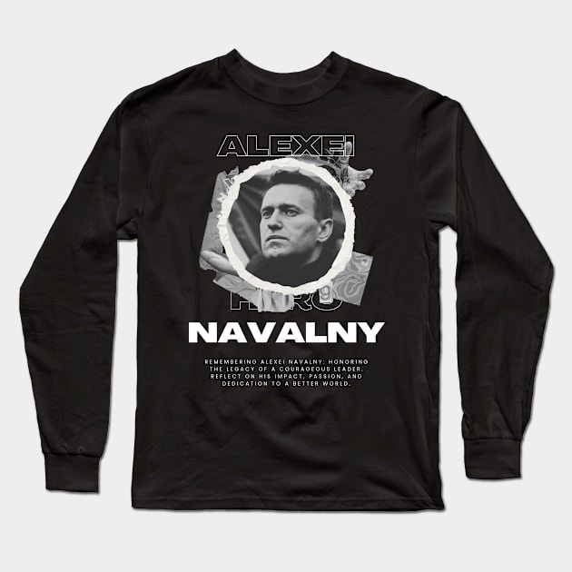 ALEXEI HERO NAVALNY Long Sleeve T-Shirt by Lolane